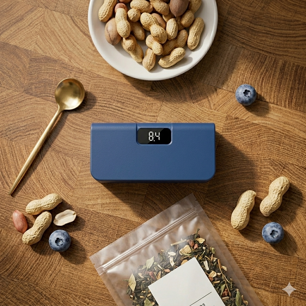 2 in 1 Mini Bag Sealer Rechargeable Bag Sealer Heat Seal with Cutter and Magnet Bag Resealer Machine for Plastic Bags Snack Bags